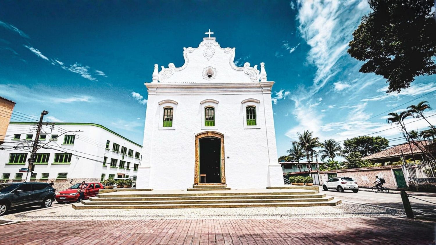 Fachada da Igreja de Nossa Senhora do Rosário